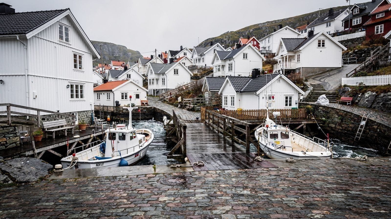 Flekkefjord en Hollenderbyen: een kustomweg ten zuiden van Stavanger