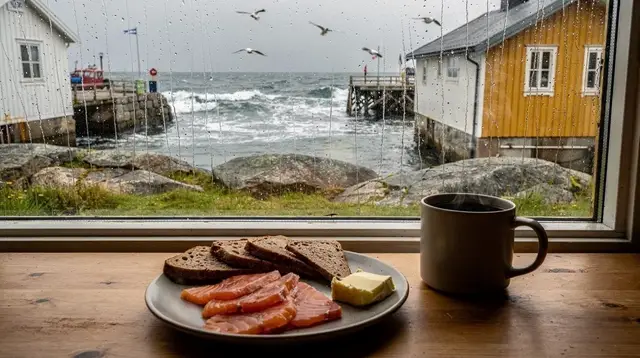 Eating Around Vågen Harbour