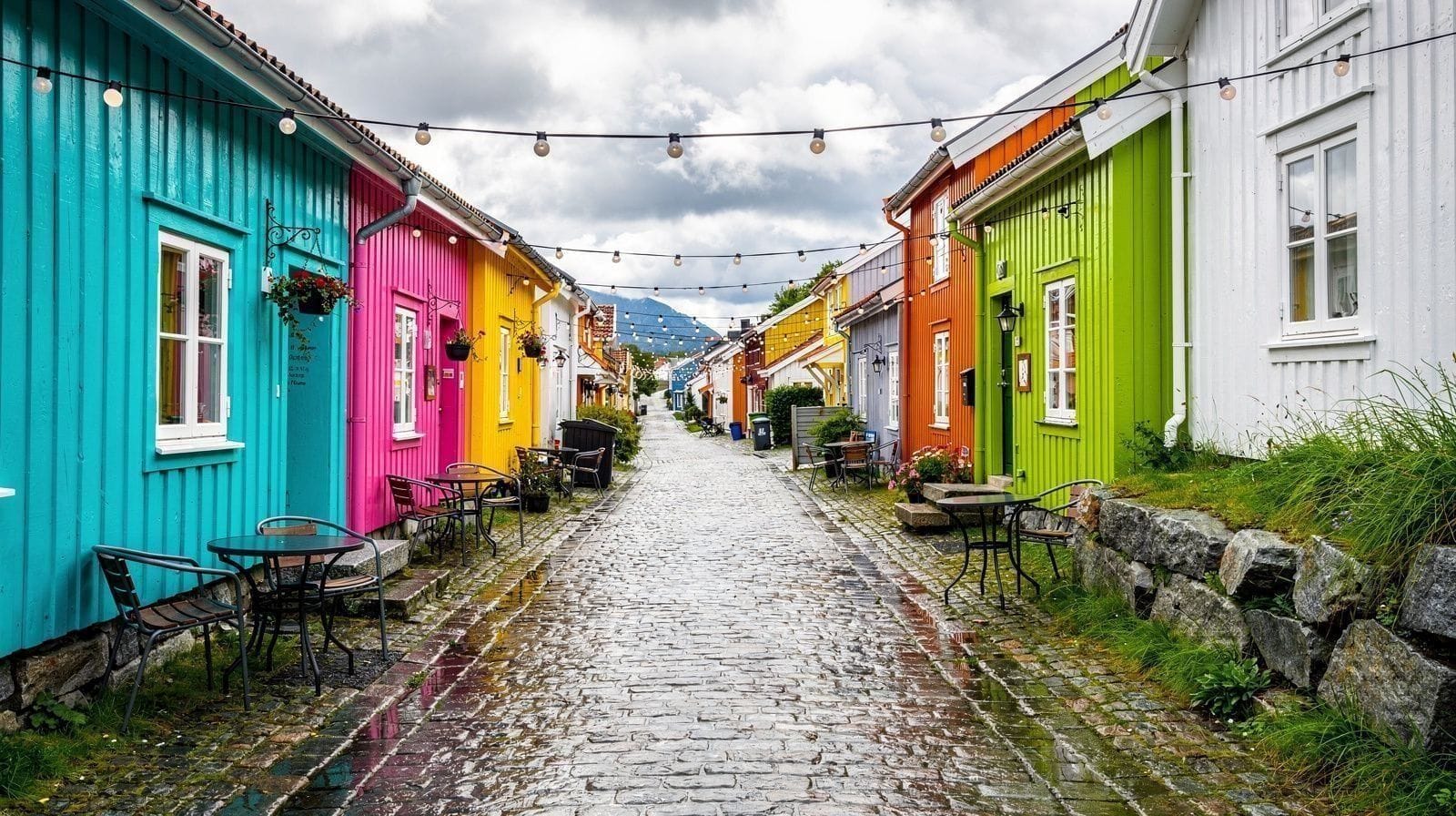 Øvre Holmegate: a Rua Colorida de Stavanger Explicada